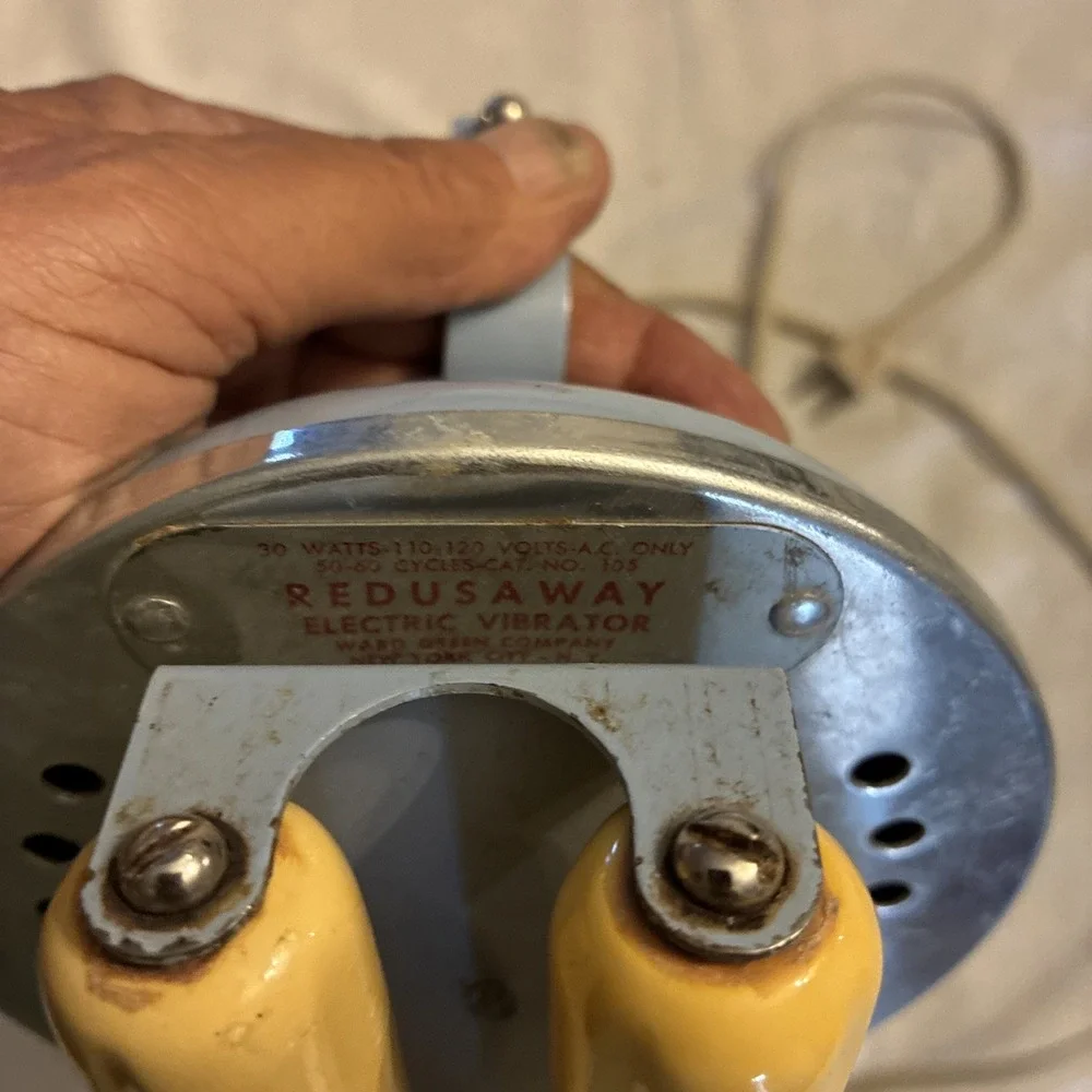 Vintage 1950's Redusaway Electric VIBRATOR Massager Works GREAT!! Ward Green Co.